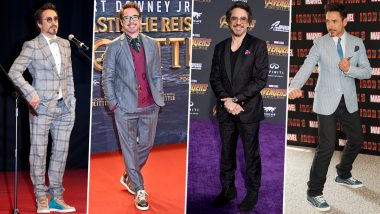 Robert Downey Jr Birthday: His Stylish Appearances That Are as Powerful as His Iron Man Suit!