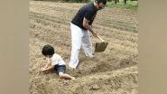 Entertainment News | Kareena Kapoor Shares Picture of Her 'favourite Boys' Planting Trees on World Earth Day