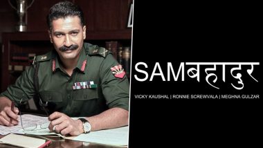 Sam Bahadur: Vicky Kaushal Starrer Biopic on Sam Manekshaw Gets Its Title on Field Marshal's Birth Anniversary (View Post)