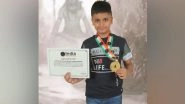Business News | Delhi's Vivaan Gupta, 9 Yrs Old Becomes the Fastest to Recite Shiv Tandav Stotram