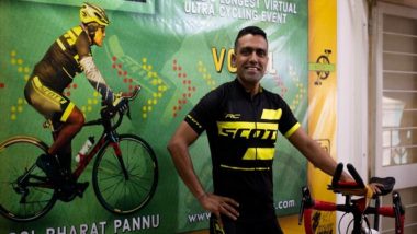 Lt Col Bharat Pannu Breaks Two Guinness World Records for Fastest Solo Cycling from Manali to Leh