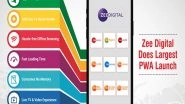 Business News | Zee Digital Launches Progressive Web Apps for 13 Brands Targeting 200 Per Cent Growth in Organic Traffic