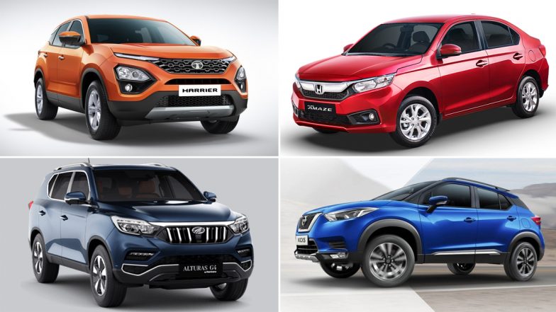 Discounts of Up to Rs 3.06 Lakh on Honda Amaze, Tata Harrier, Mahindra Alturas G4 &amp; Nissan Kicks This Month