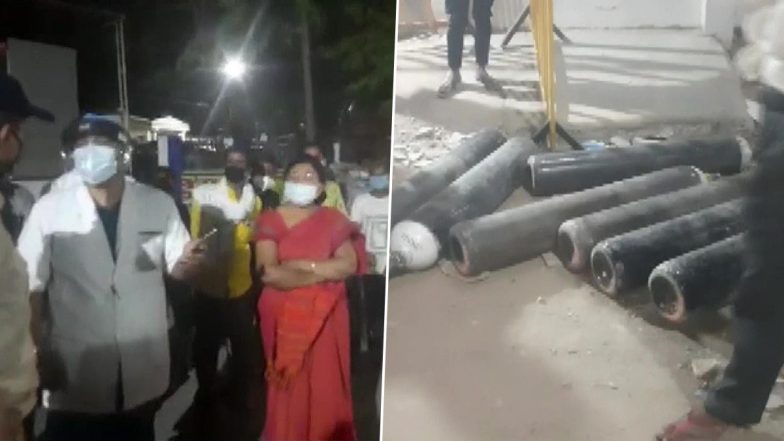 Oxygen Cylinders Looted by People in Madhya Pradesh's Damoh District Hospital