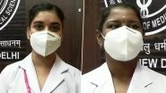 Nurse P Niveda and Nisha Sharma, Who Administered Second COVID-19 Jab to PM Narendra Modi, Say They Are Elated, Call it a 'Memorable Moment'