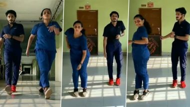 Janaki and Naveen, Students From Thrissur Medical College Dancing to the Tunes of Boney M’s Eternal Track 'Rasputin' Goes Crazy Viral On the Internet (Watch Video)