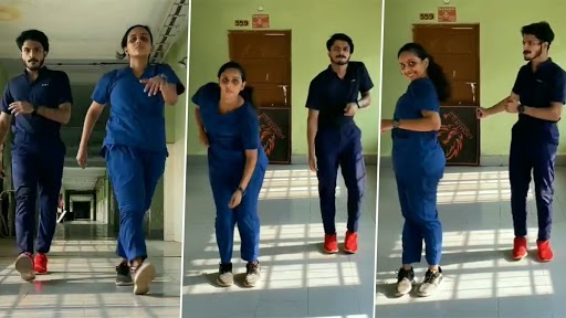 Janaki and Naveen, Students From Thrissur Medical College Dancing to the Tunes of Boney M’s Eternal Track ‘Rasputin’ Goes Crazy Viral On the Internet (Watch Video)