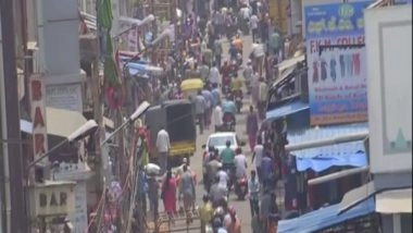 India News | COVID Norms Violated at Bengaluru's KR Market on Ram Navami