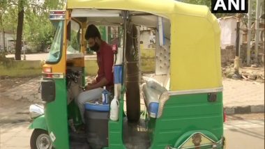 India News | COVID-19: Bhopal Auto-driver Turns Three-wheeler into Ambulance, a Free of Cost Service