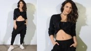 Elli AvrRam Reveals About Her Tomboy Persona, Poses in a Cool Black Crop Top Paired With Low-Crotch Pants (View Pics)