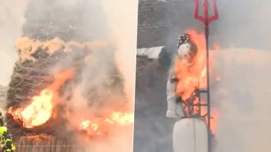 Switzerland's Sechseläuten Holiday 2021: The Winter Man, Böögg Explodes to Announce Summer! Watch Video