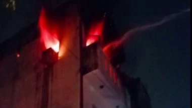 India News | Fire Breaks out at LIG Flat in Delhi's Rajouri Garden, 3 Rescued