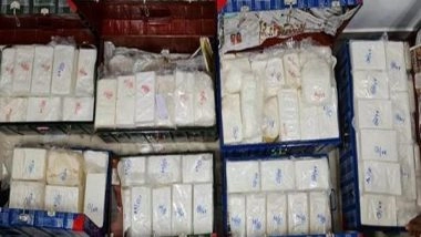 India News | DRI Seizes 300 Kg Cocaine Worth Rs 2,000 Crore at Tuticorin Port in Tamil Nadu