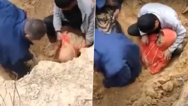 Video of Chinese Villagers' Heroic Rescue of Children Stuck Under Mountain Dirt Goes Viral