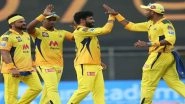 Ravindra Jadeja&rsquo;s Performance Against RCB in IPL 2021 Impresses Netizens, CSK, RR, Harsha Bholge & Others Praise All-Rounder (Read Tweets, Watch Video)