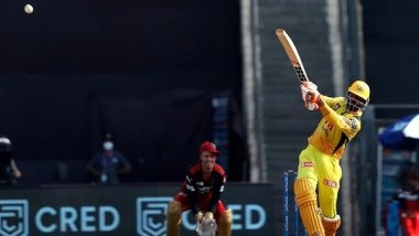 Sports News | IPL 2021: Jadeja's Firing Fifty Helps CSK Set 192-run Target for RCB