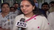 India News | Provide Free COVID-19 Vaccine to All Citizens: TRS' Kavitha Urges PM Modi