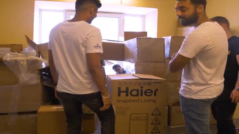 Kolkata Knight Riders Pulls A Prank on Rahul Tripathi on April Fool’s Day, Says ‘Hunter Got Hunted’ (Watch Video)