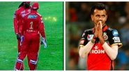Yuzvendra Chahal Hilariously Trolls Chris Gayle and KL Rahul Over PBKS Jersey Colours, Says &lsquo;Welcome to RCB&rsquo;