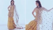 Yo or Hell No? Madhuri Dixit Nene's Yellow Sharara By Tamanna Punjabi Kapoor