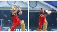 Venkatesh Prasad, Isa Guha, Liam Livingstone & Other Netizens Laud AB de Villiers & Glenn Maxwell for Their Half-Centuries During RCB vs KKR in IPL 2021 Match (Read Tweets)