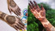 Eid 2021 5-Minute Mehndi Designs: Quick Arabic and Indian Mehendi Patterns You Can Easily Try at Home for Eid al-Fitr (Watch Tutorial Videos)
