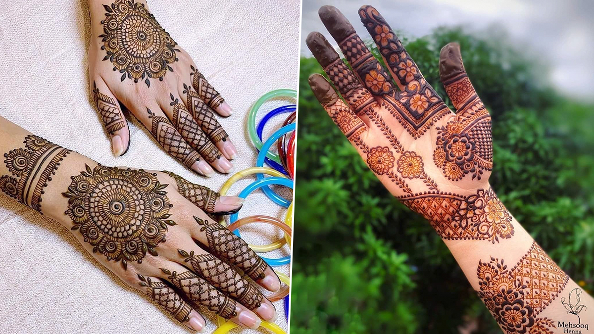 Ramadan 21 Mehendi Design Arabic Indian Full Hand Back Hand And Vine Style Mehndi Patterns To Apply During Ramzan Watch Mehandi Video Tutorial Latestly