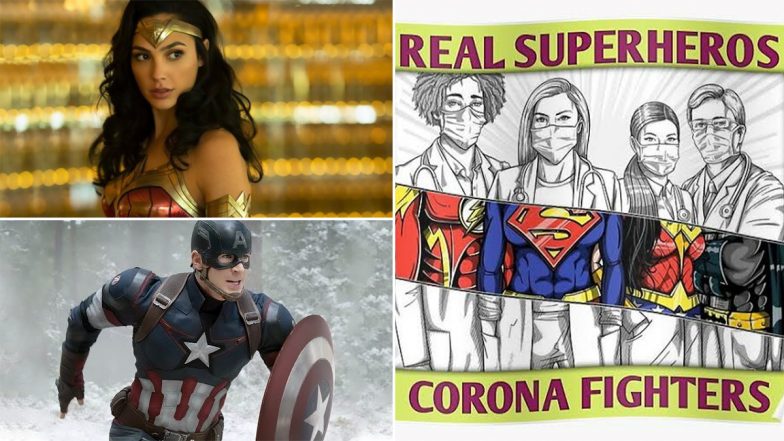 National Superhero Day 2021: Captain America, Wonder Woman, COVID-19 Frontline Warriors & Others, Tweeple Honour Both Real and Fictional Superheroes