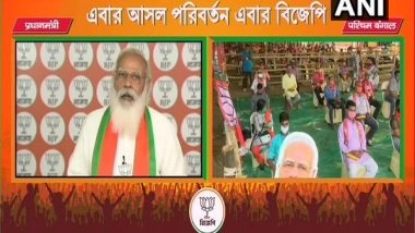 India News | Bengal Voting for Change, There is Yearning for Peace, Security, Development: PM Modi