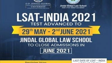 Business News | LSAT--India 2021 Online Entrance Test Advanced to 29 May Before the CBSE Examinations