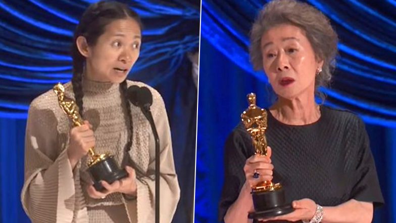 Oscars 2021: Minari Star Yuh-Jung Youn, Nomadland's Chlo&eacute; Zhao, Ma Rainey&rsquo;s&rsquo; Mia Neal and Jamika Wilson Create History At The 93rd Academy Awards