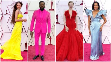 Oscars 2021 Best-Dressed List: From Zendaya to Colman Domingo, Stars Bring Their Fashion A-Game to 93rd Academy Awards Red Carpet