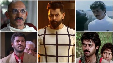Chiyaan Vikram Birthday Special: From Thala Ajith to Ben Kingsley, 7 Actors for Whom Cobra Star Lent His Deep Baritone to Before Achieving Superstardom (LatestLY Exclusive)