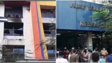 Maharashtra Hospital Fire: 13 COVID-19 Patients Dead After Fire Breaks Out at Vijay Vallabh COVID-19 Care Hospital in Virar