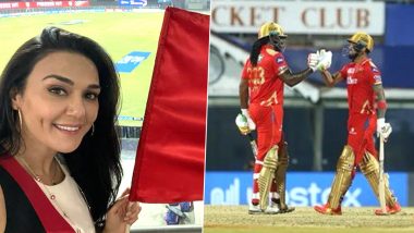 IPL 2021: Preity Zinta Lauds Punjab Kings After Spectacular Victory Against 5 Times Champion Mumbai Indians