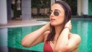 Radhika Madan Gives Fans a Reason To Beat the Heat, Shares a &lsquo;Not in Maldives&rsquo; Pool Picture!
