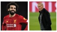Zinedine Zidane Breaks His Silence Over Real Madrid&rsquo;s Interest in Liverpool Striker Mohamed Salah Ahead Of UCL 2020-21 Match