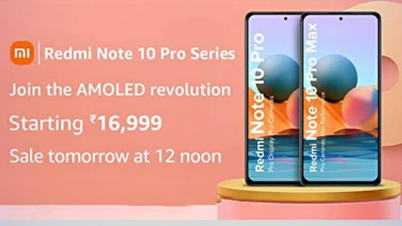 Redmi Note 10 Pro Smartphone To Go On Sale Tomorrow