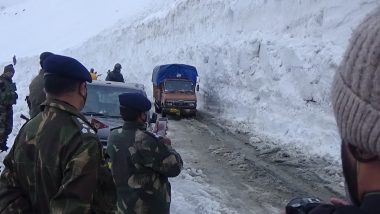 ZojiLa Pass Connecting Srinagar and Leh Opened By BRO After Closer of 110 Days