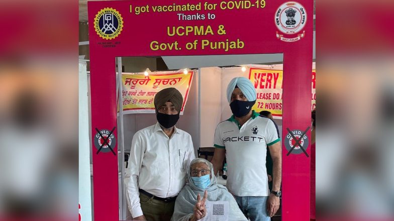 Punjab: 99-Year-Old Woman Harbans Kaur Received COVID-19 Vaccine in Ludhiana