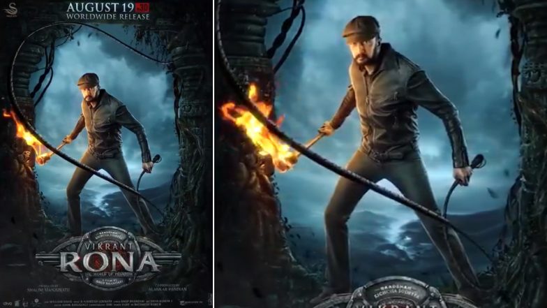 Vikrant Rona: Kichcha Sudeep’s Fantasy Adventure Heads for Worldwide Release on August 19,2021