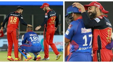 Virat Kohli Consoles Shimron Hetmyer & Rishabh Pant After DC Losses to RCB by 1 Run in IPL 2021 Match (Watch Video)