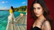 Shraddha Kapoor Shares a Picture From Her Holiday in Maldives, Captions It &lsquo;Running Back to Nature&rsquo;