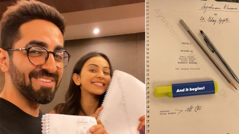 Doctor G: Ayushmann Khurrana Begins Shooting for His Forthcoming Anubhuti Kashyap’s Directorial (View Pics)