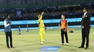 Sports News | IPL 2021: SRH Win Toss, Elect to Bat Against CSK