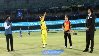 Sports News | IPL 2021: SRH Win Toss, Elect to Bat Against CSK