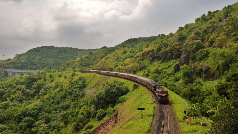 Indian Railways Marks 168th Anniversary: Twitter Is Flooded With Stunning Pics of Passenger Trains to Honour the Rail Network