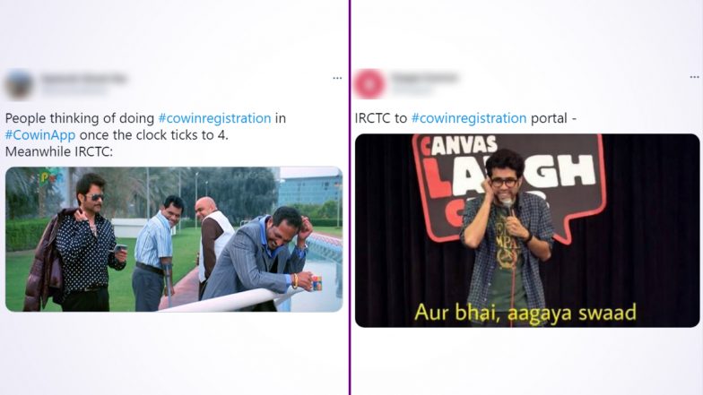 CoWIN Server Crash Churns out Funny Memes and Jokes Reminding Netizens of IRCTC as Vaccine Registration for 18+ Begins