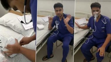 Is Empty Nebuliser an Alternate to Oxygen Cylinders Amid COVID-19 Second Wave? Healthcare Experts Call It ‘Baseless,’ Doctor Apologises After Video Goes Viral