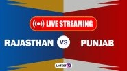 How To Watch RR vs PBKS IPL 2021 Live Streaming Online in India? Get Free Live Rajasthan Royals vs Punjab Kings VIVO Indian Premier League 14 Cricket Match Score Updates on TV